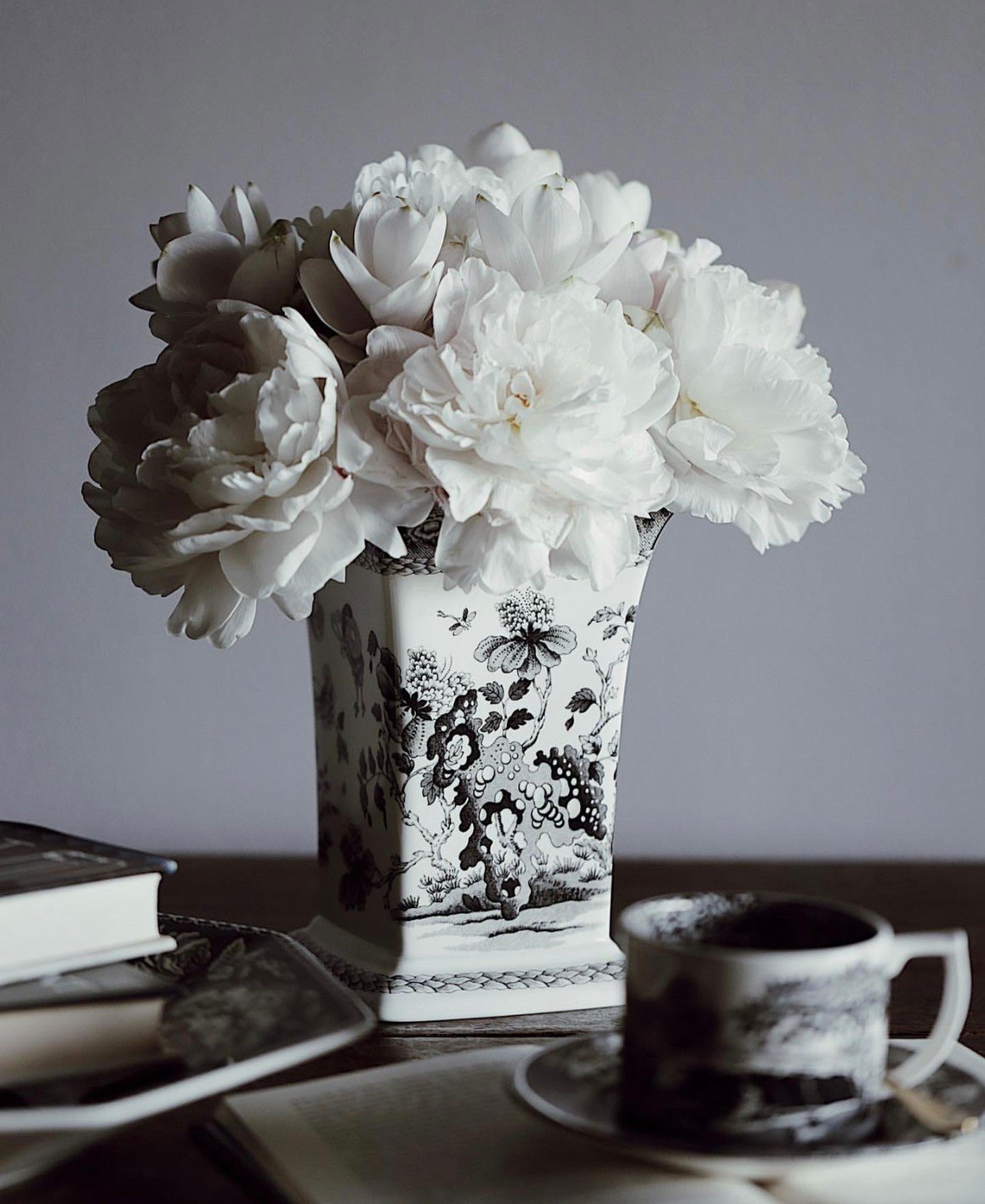 Spode Heritage India Square Vase blueandwhitethailand