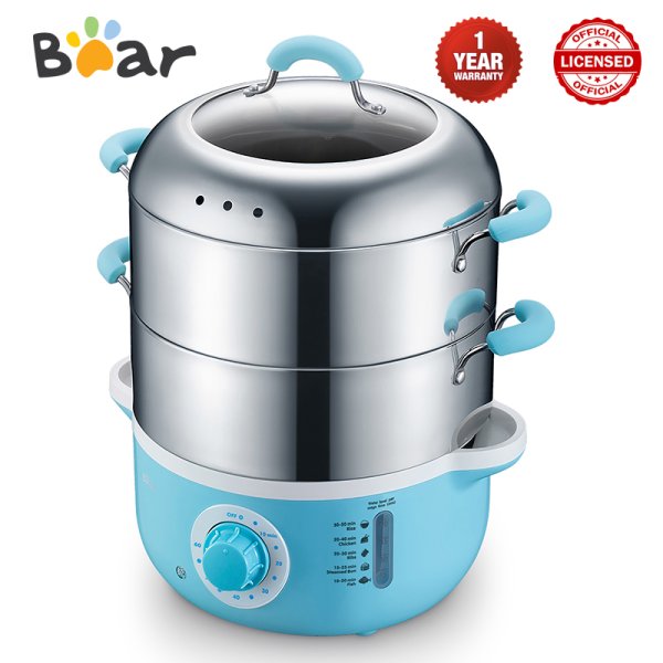 Bear Electric Food Steamer BR0013 หม้อนึ่งไฟฟ้า Bearthailand