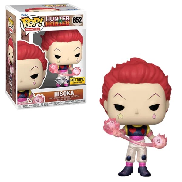 Funko Pop! Animation Hunter X Hunter Hisoka Diamond Hot Topic Exclusive