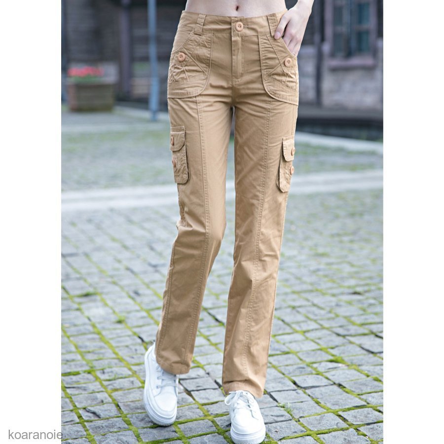 カーゴパンツ レディース 作業着 ワークパンツ ミリタリー スキニーパンツ ロング丈 カーゴ スリム カジュアルパンツ 春秋 【タイムセール！】