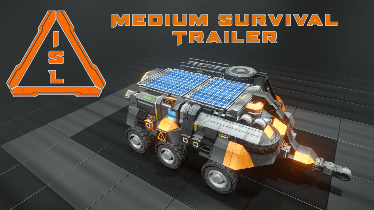 ISL Medium Survival Trailer item for Space Engineers mod.io