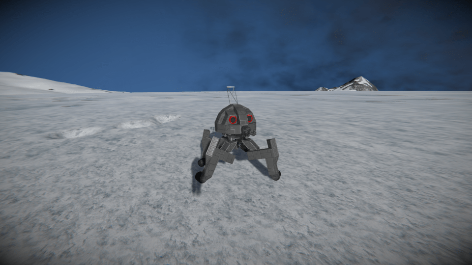 Dwarf Spider Droid item for Space Engineers mod.io