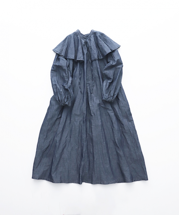 せしたり nest Robeネストローブ☆コットンリネンダンガリーフリルシャツの通販 by あんころもちべい66's shop｜ネストローブ