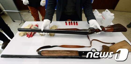 동영상] '수렵총기 밤 10시까지 무방비'…중간 확인 절차도 없어