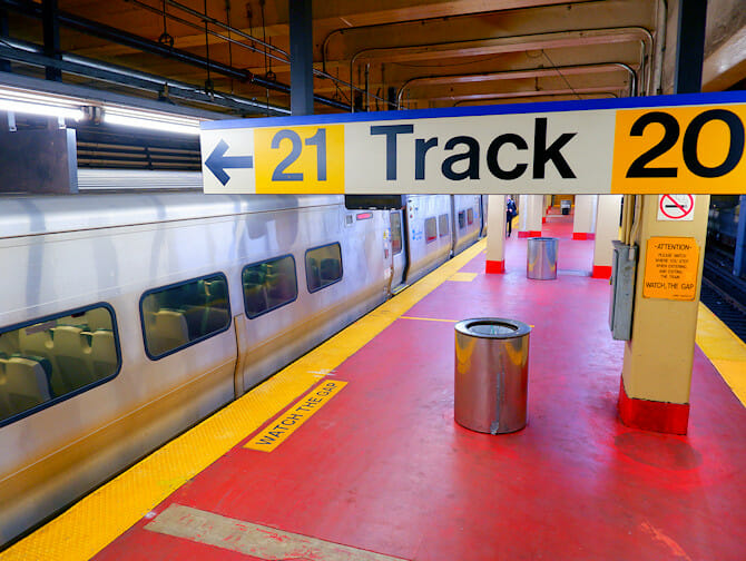 Long Island Rail Road (LIRR) in New York