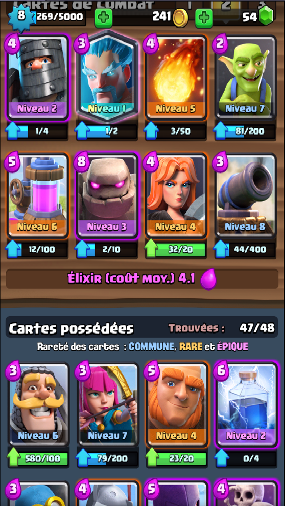 Deck arène 67 sur le forum Clash Royale 21042016 193456