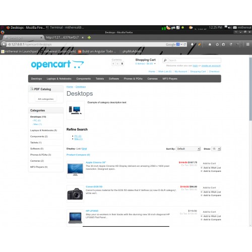 OpenCart pdf catalog