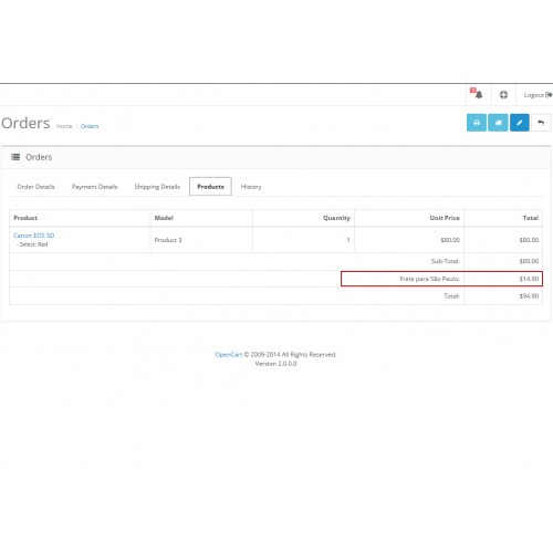 OpenCart Multi Flat Rate By Zip Code