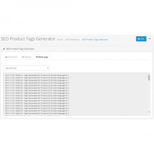 OpenCart Product Tags Generator PRO Automatic & One Click