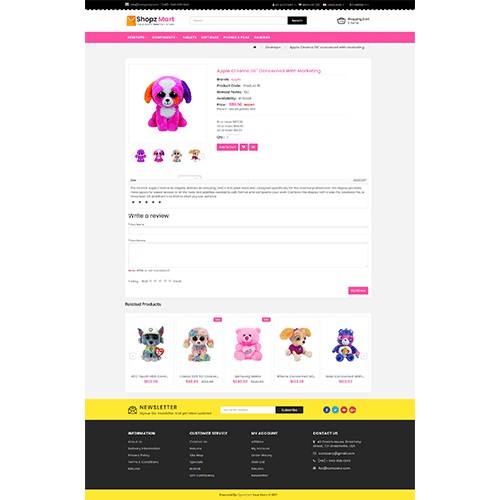 OpenCart SMart OpenCart 3.X Theme(Electronic, Toy store, Grocery)