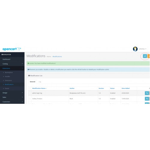 OpenCart Home Page Notification Pro(you can set the notice content)