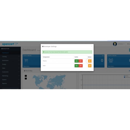 OpenCart Home Page Notification Pro(you can set the notice content)