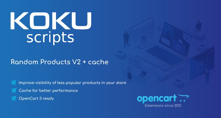 OpenCart Random Products V2 + cache