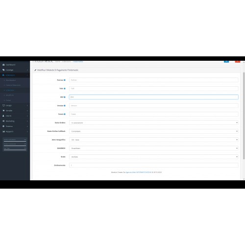 OpenCart Paga a Rate con Findomestic OC3.x