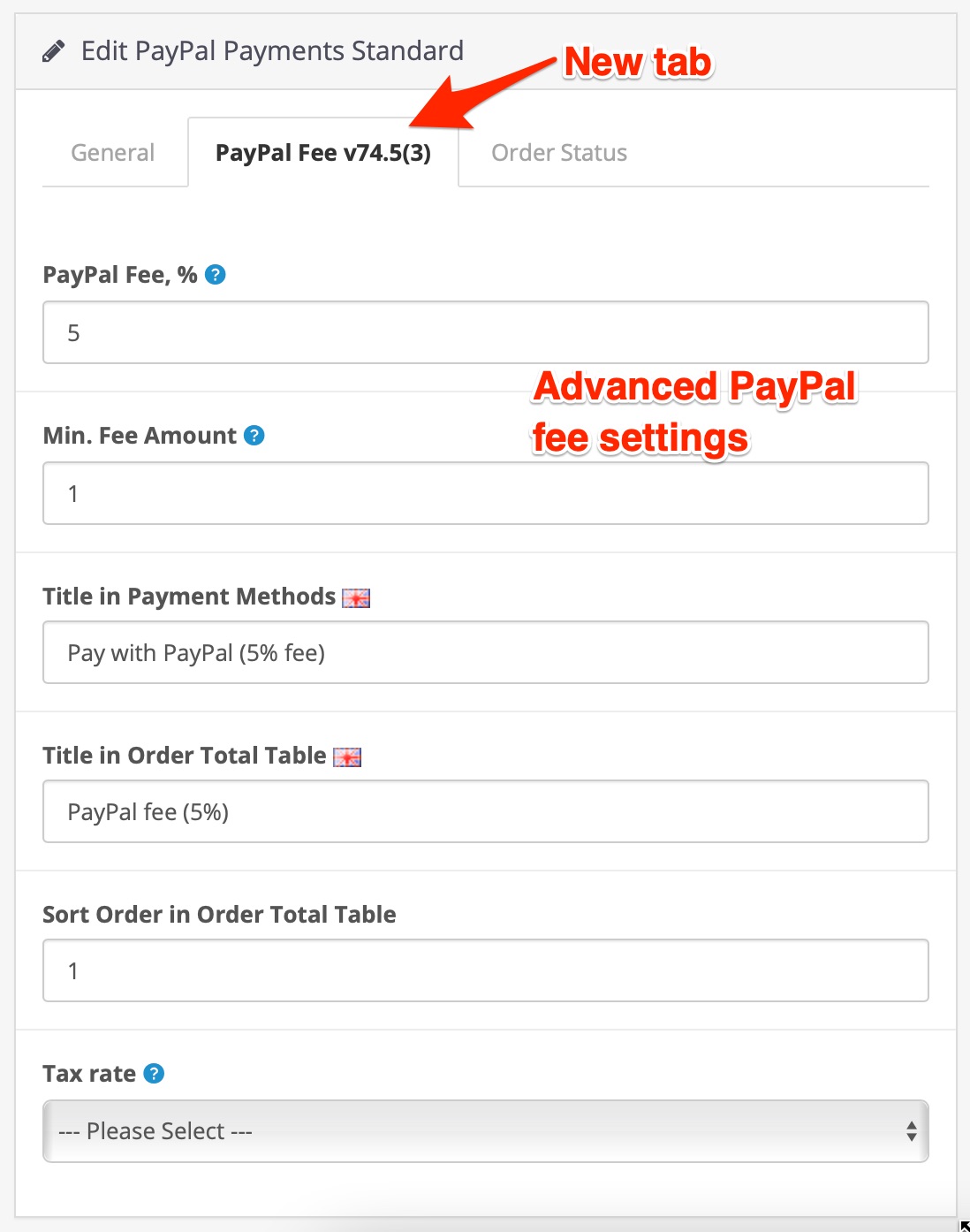 PayPal Payment Fee DigitalBird