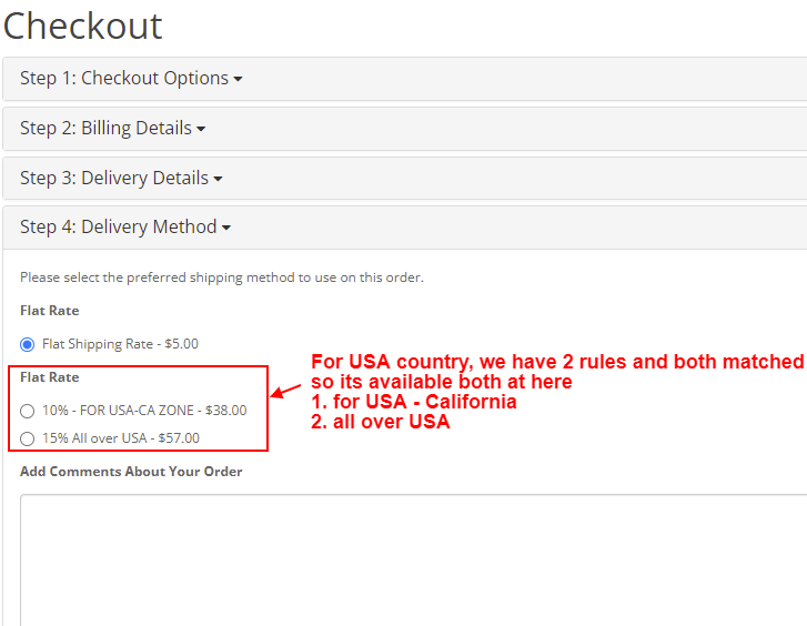 OpenCart Multi Flat Rate Shipping Enhanced