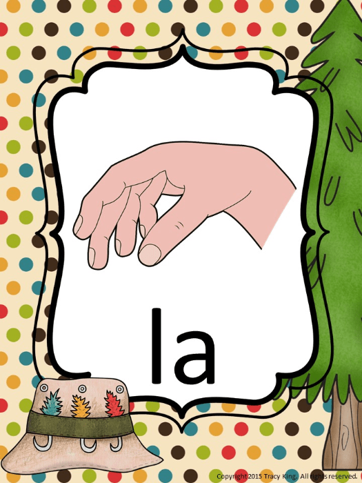 Kodaly / Curwen Hand Signs Camping Theme Other Files Everything Else