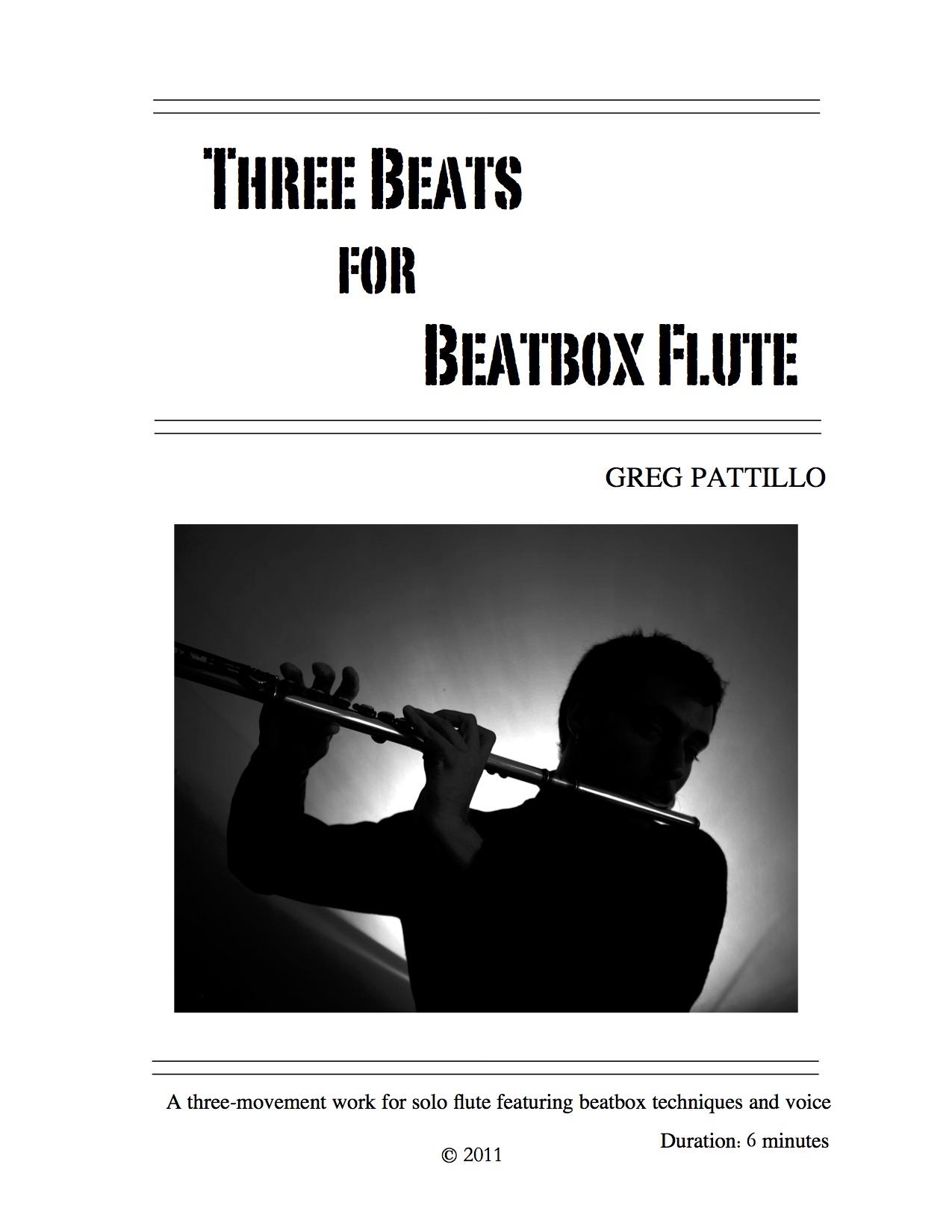 Three Beats for Beatbox Flute Music Classical
