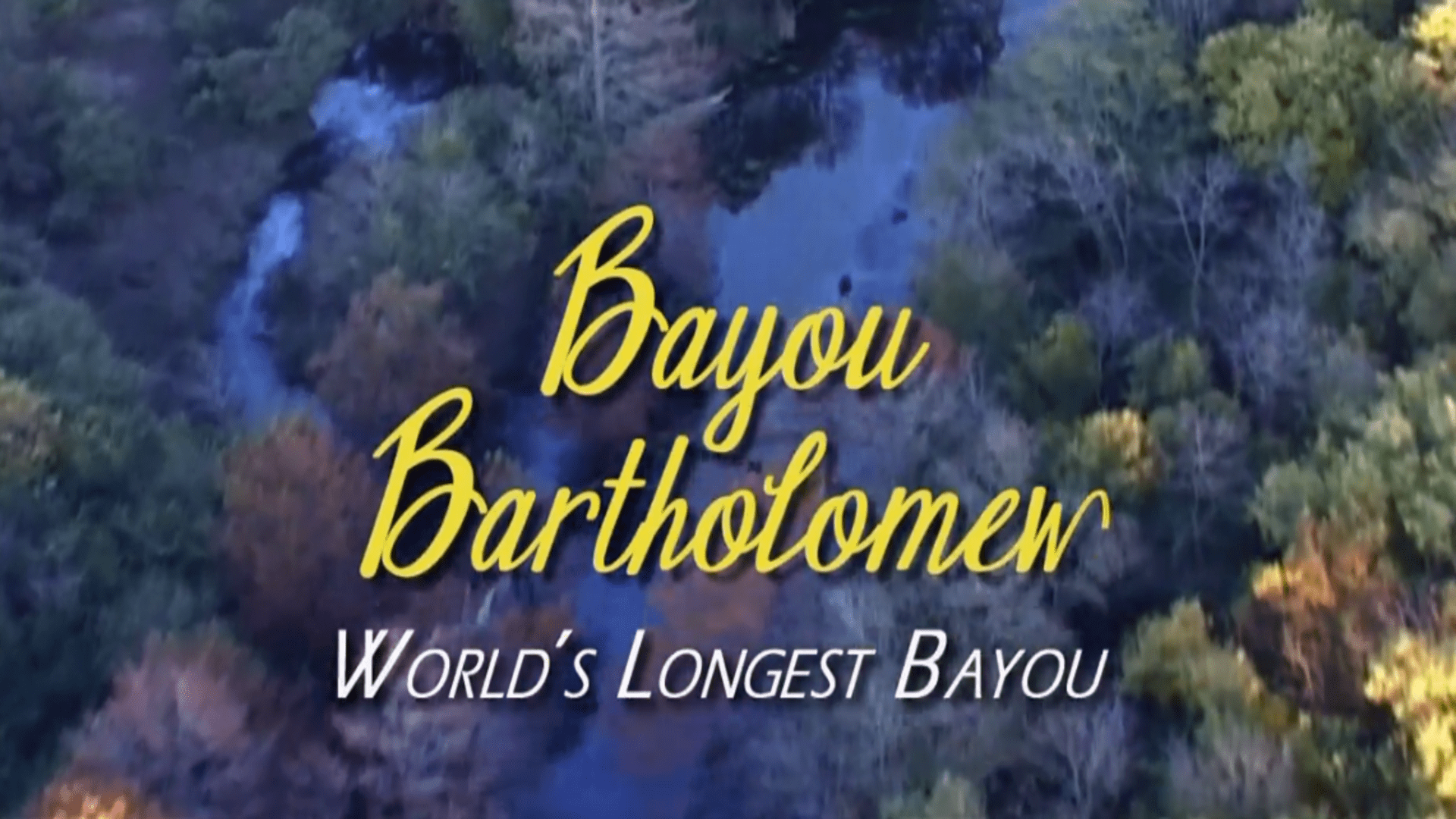 Bayou Bartholomew World's Longest Bayou PBS LearningMedia