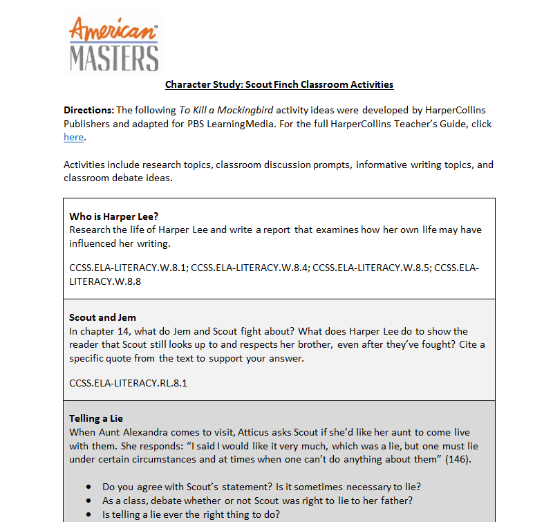 Aunt Alexandra Quotes Chapter 14