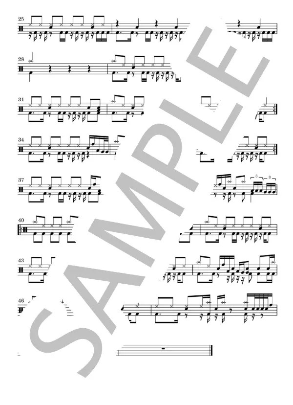 【楽譜】Stand By You / Official髭男dism (ドラム / 初〜中級) Piascore 楽譜ストア