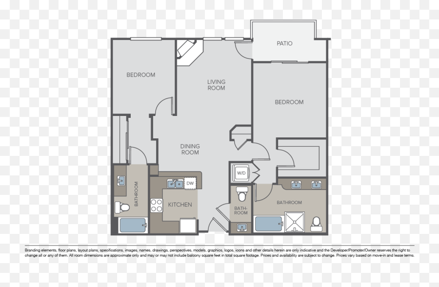 Floor Plans U0026 Pricing Allegro Apartments For Rent Essex Affinity