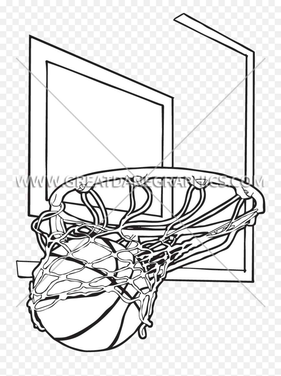 Getdrawings Side View Basketball Hoop Drawing Png,Swish Png free
