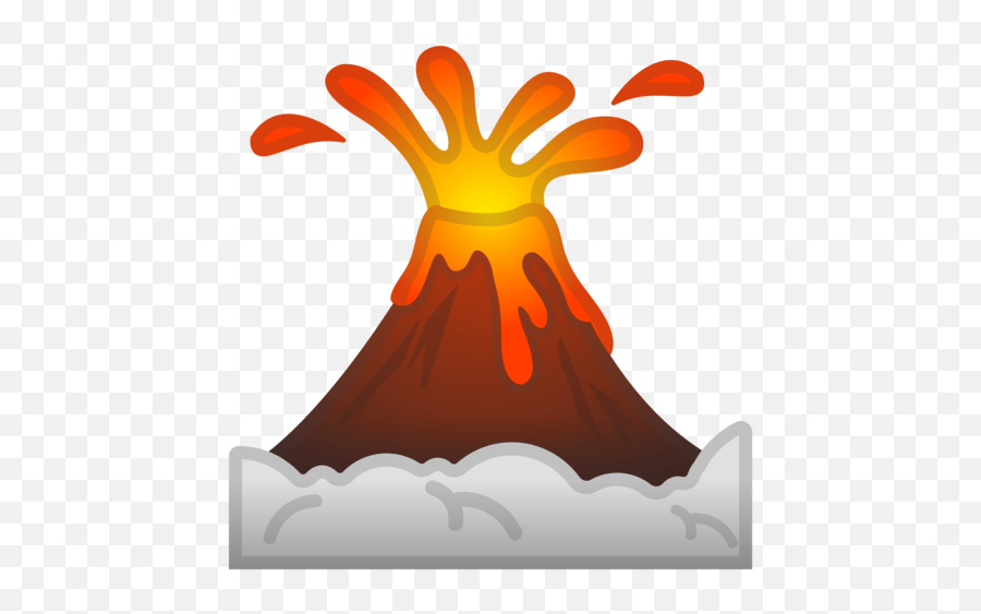 Volcano Emoji Volcano Emoji Png,Volcano Png free transparent png
