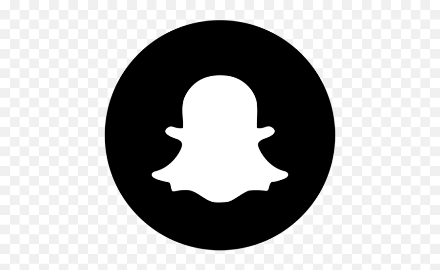 Snapchat Logo Png Snapchat Black And White Icon,Snapchat Logo Png