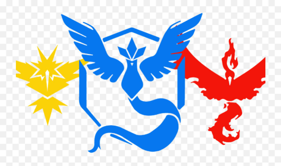 Pokemon Go Team Mystic Pokemon Go Blue Team Png,Team Instinct Logo