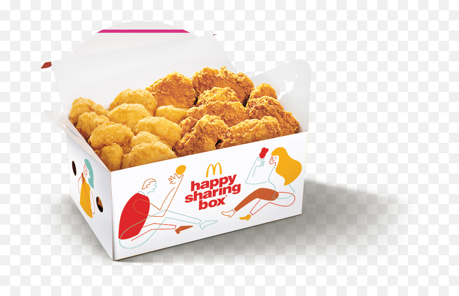 Happy Sharing Box Mcdonaldu0027s Mcdonalds Happy Sharing Box Png,Chicken Nugget Png free