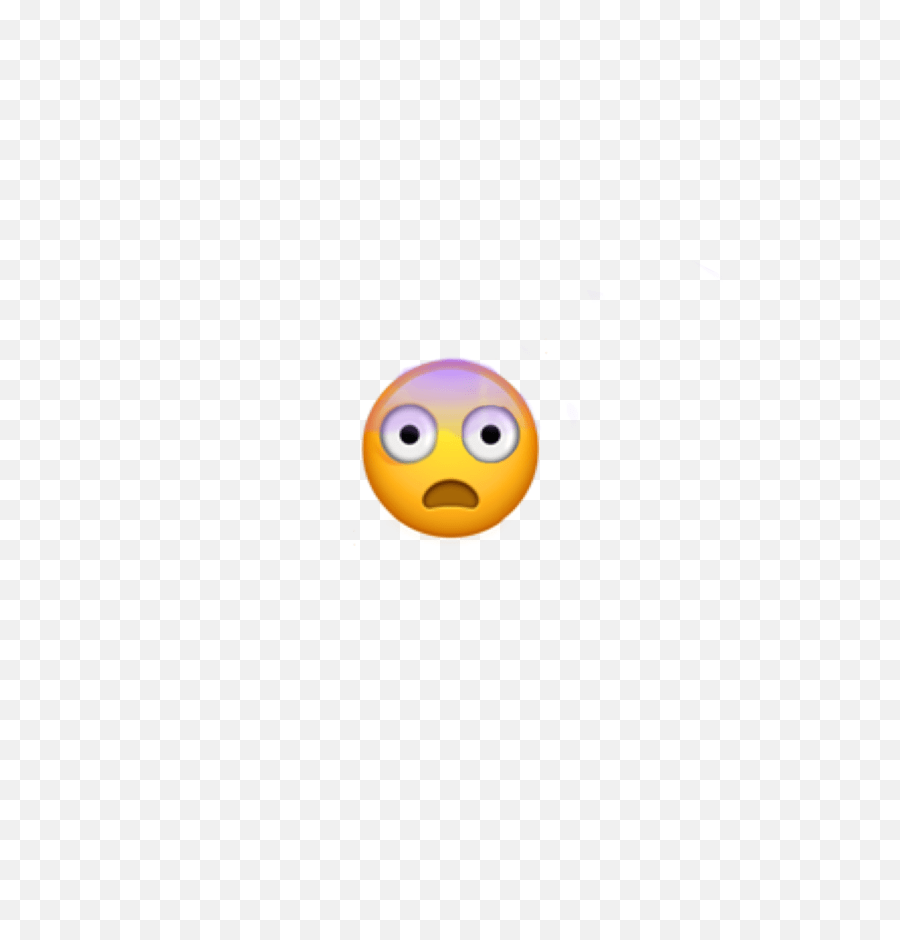 Ohno Oh No Uh Uhoh Yikes Scared Emoji Purple Worried Smiley Png