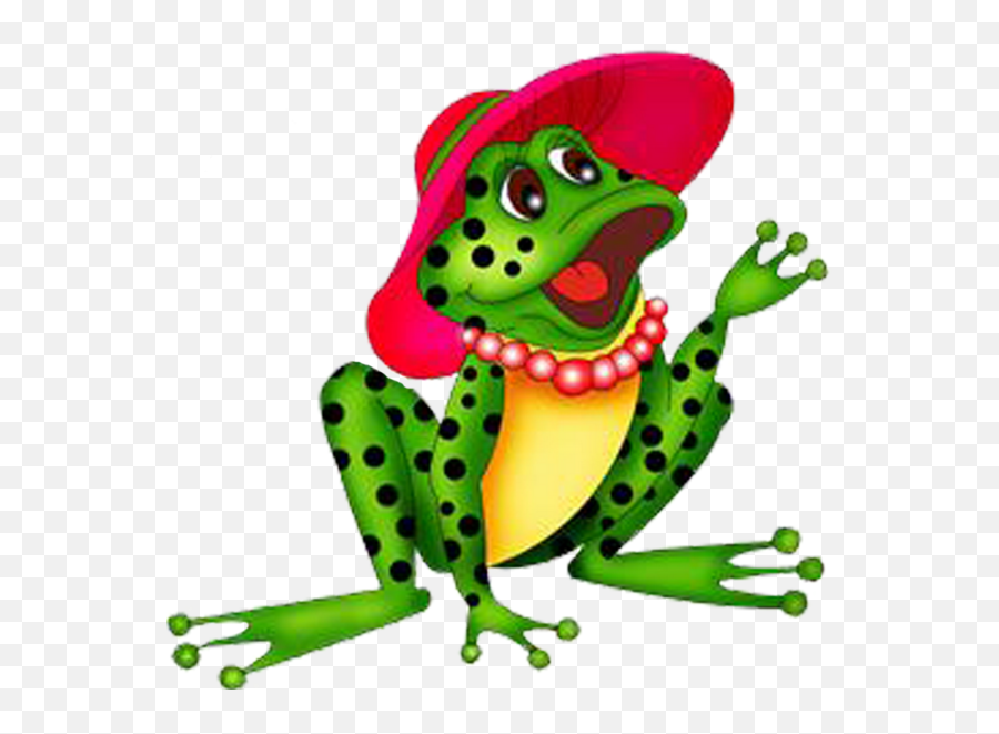Girl Frog Clipart