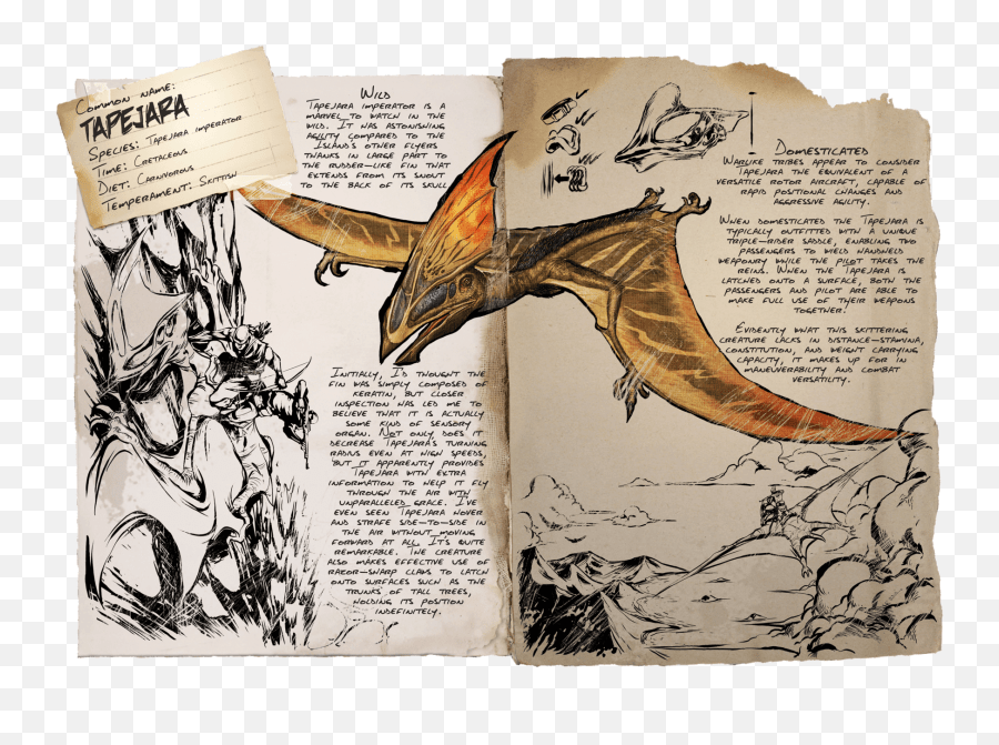 Survival Evolved Wiki Ark Survival Evolved Tapejara Dossier Png,Ark Red Skull Icon free