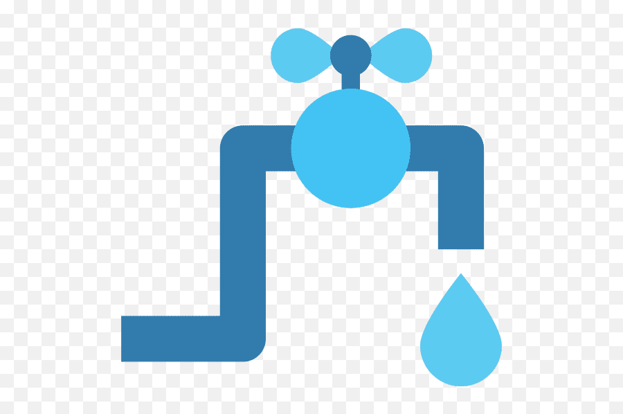 Water Faucet Flat Style Icon Canva 5 Lines On Water In Hindi Class 5