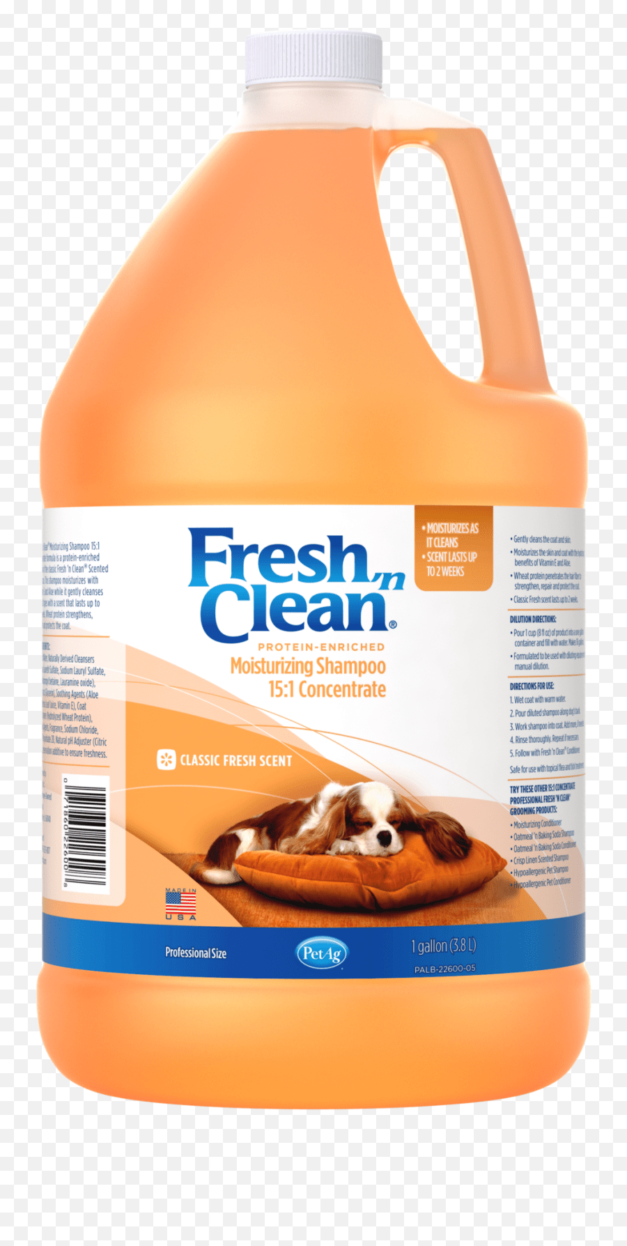 Fresh U0027n Clean Moisturizing Shampoo Classic Fresh Scent Gallon