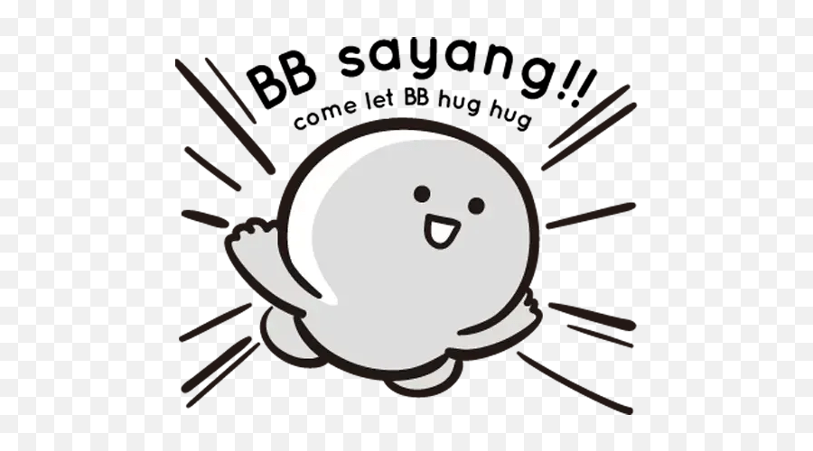 Bbmochi Whatsapp Stickers Hug Sticker Whatsapp Png,Whatsapp Hug Icon