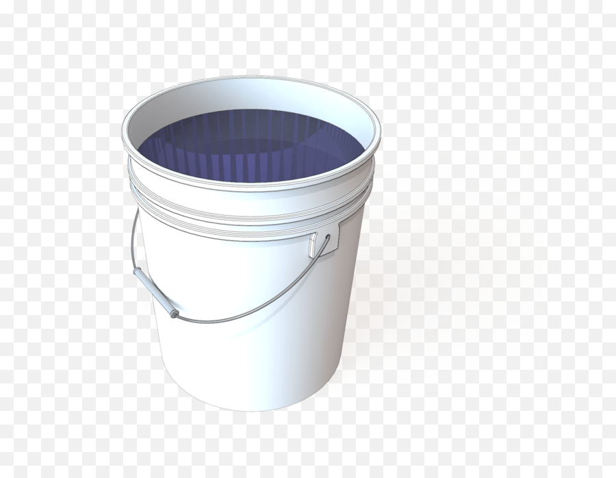 5 Gallon Bucket 3d Cad Model Library Grabcad 5 Gallon Bucket Cad Png