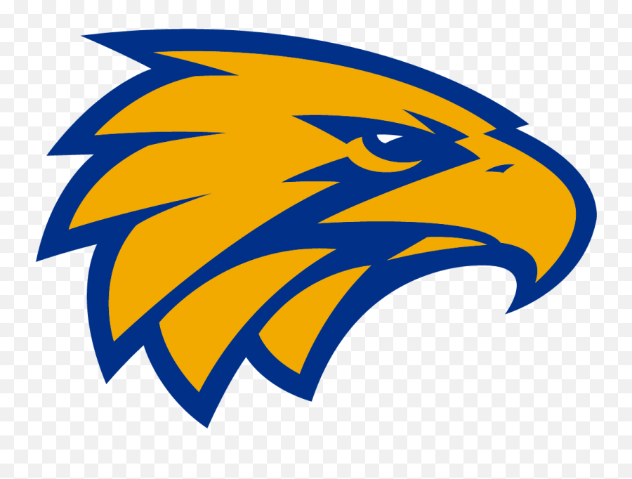 West Coast Eagles Logo Badge West Coast Eagles Logo Png,Eagle Head