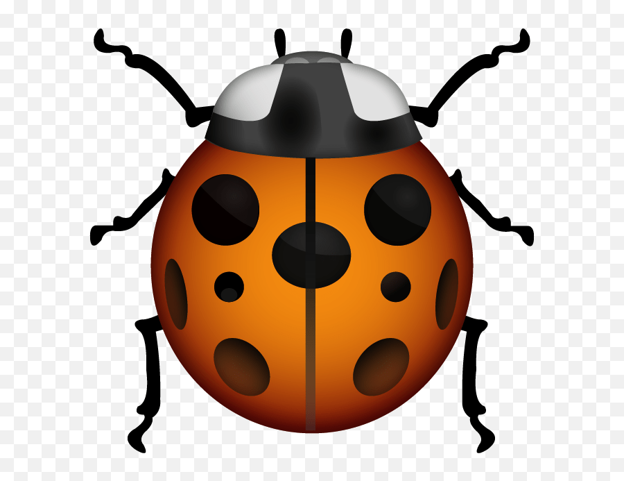 Download Lady Beetle Emoji Image In Png Lady Bug Emoji Png,Lady Bug