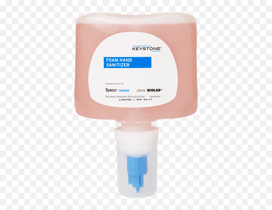 Keystone Foam Hand Sanitizer Touch Free Foodservice Foaming Hand