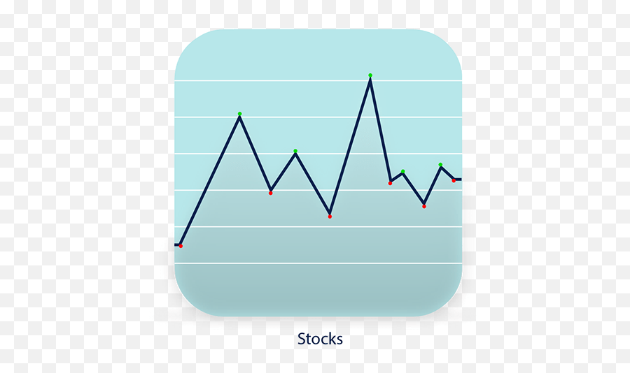 Ios8 Stocks App Icon Statistical Graphics Png,Stocks Icon free