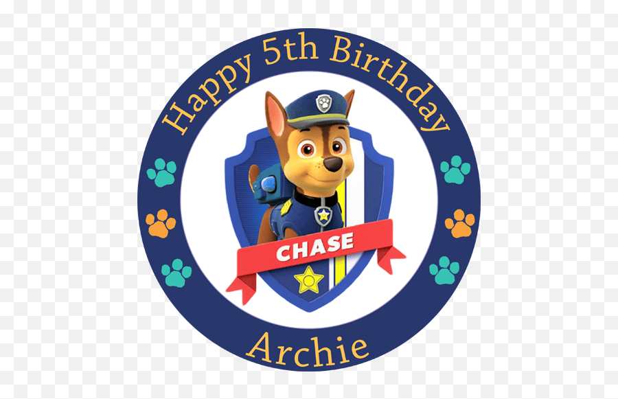 Paw Patrol Paw Patrol Decals Chase Png,Paw Patrol Chase Png free