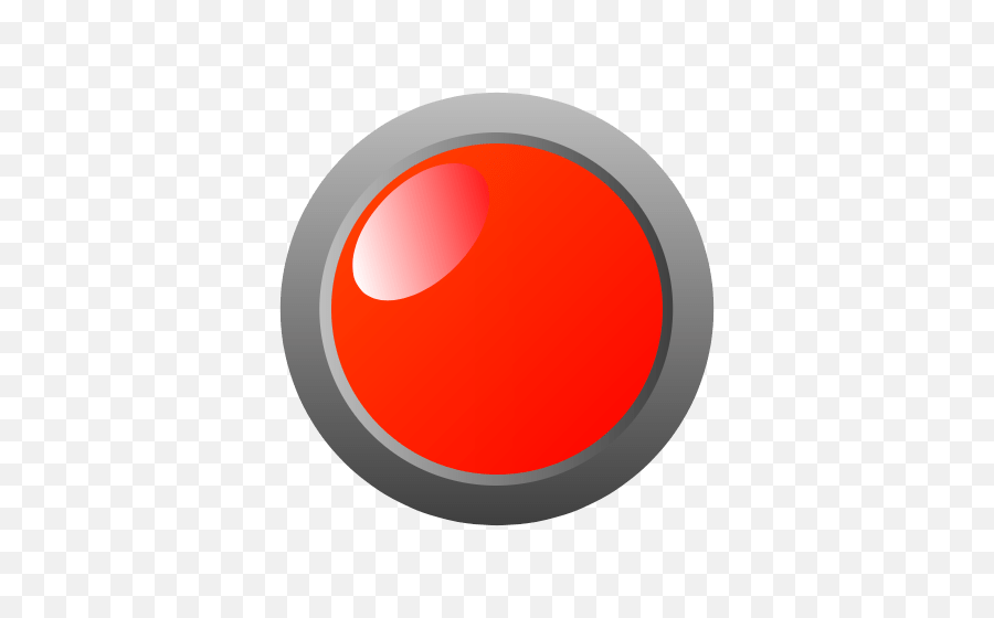 Big Red Button Transparent Led On Off Icon Png,Easy Button Png free