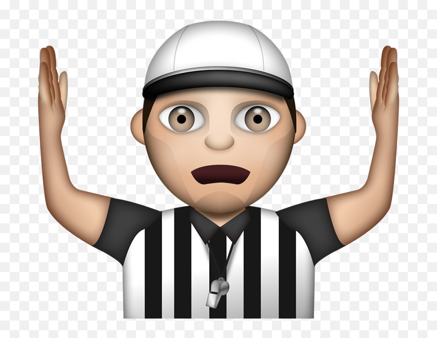 Nfl Referee Png Picture Touchdown Emoji,Referee Png free