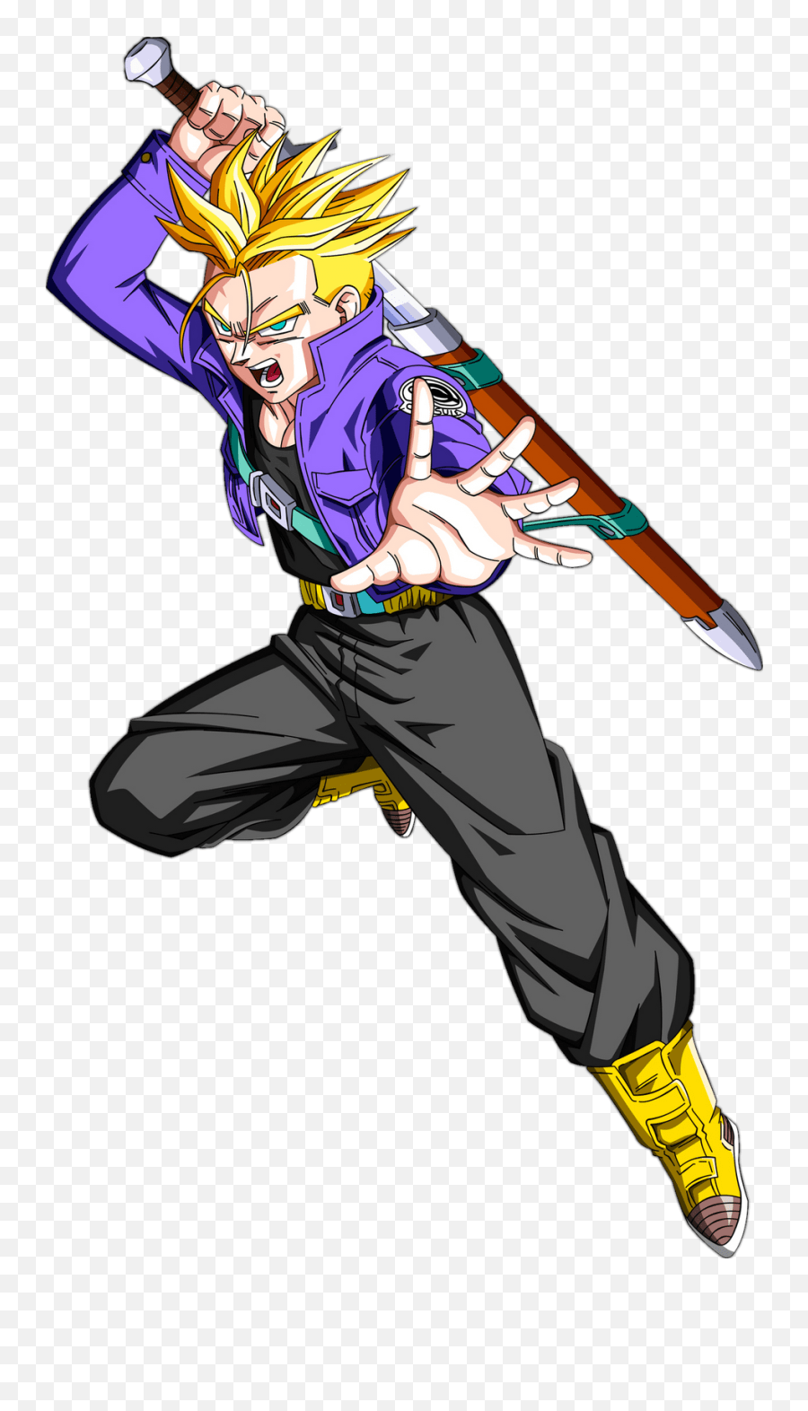 Trunks Del Futuro Png 6 Image Dragon Ball Z Trunks Del Futuro,Future