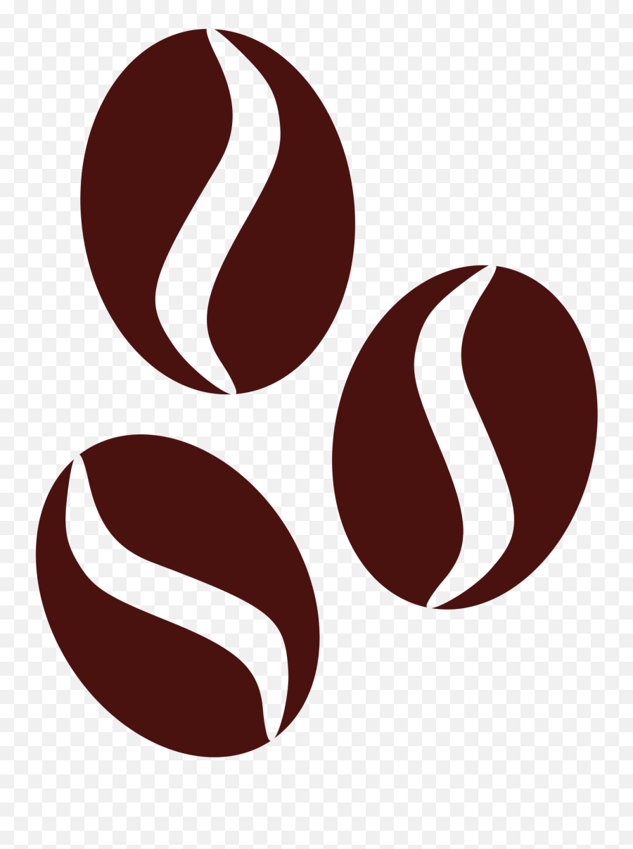 Open Coffee Bean Logo Png Full Size Png Download Seekpng Icon Coffee
