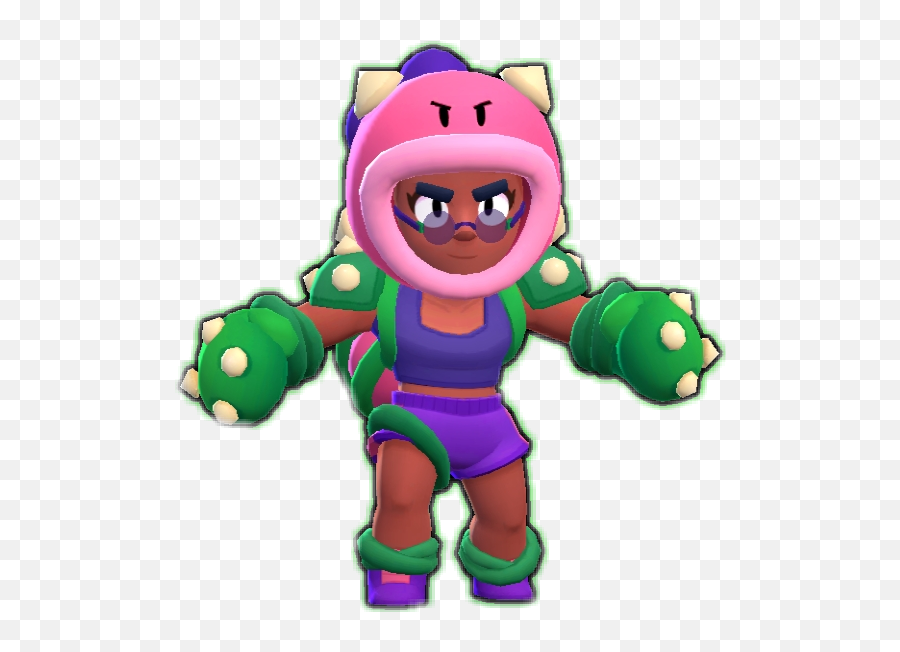 Follow Me Rosa Brawlstars Brawler Rosa Brawl Stars Transparent Png