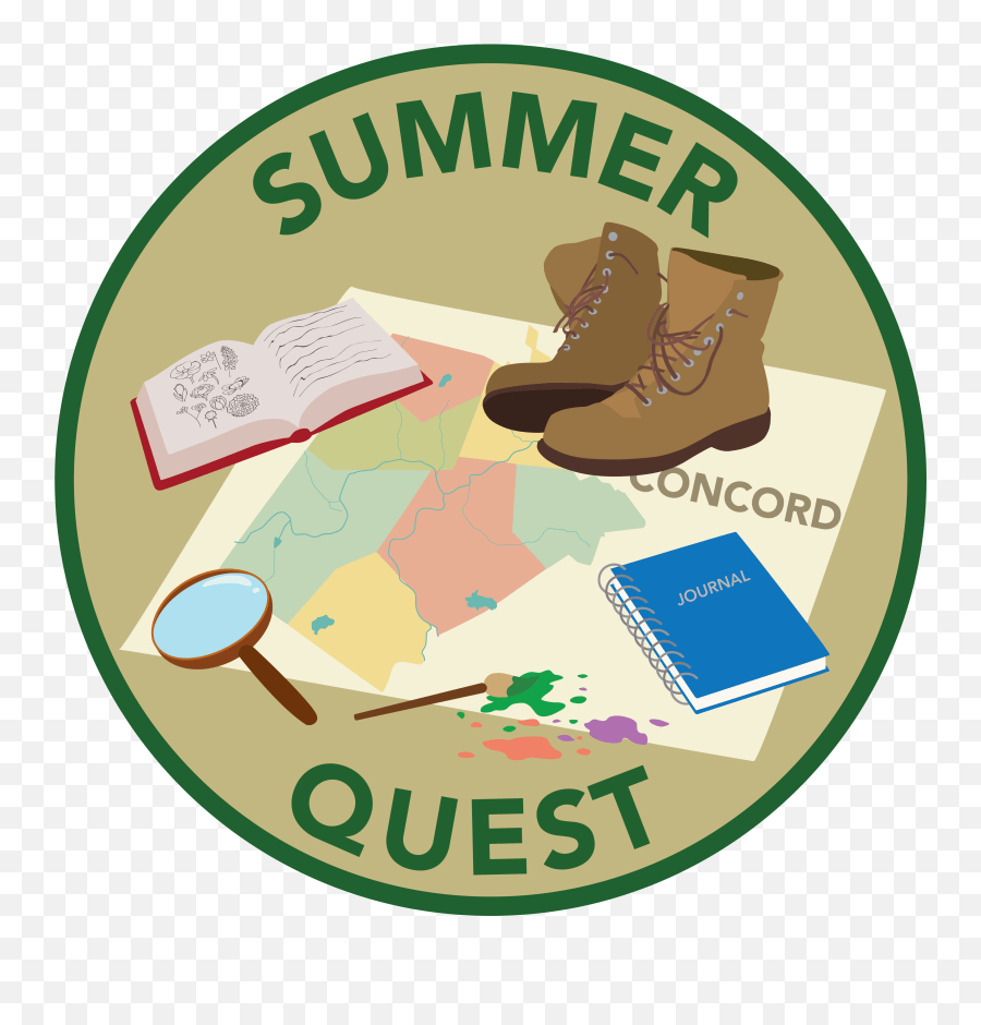 Summer Quest Concord Land Conservation Trust Illustration Png,Walden
