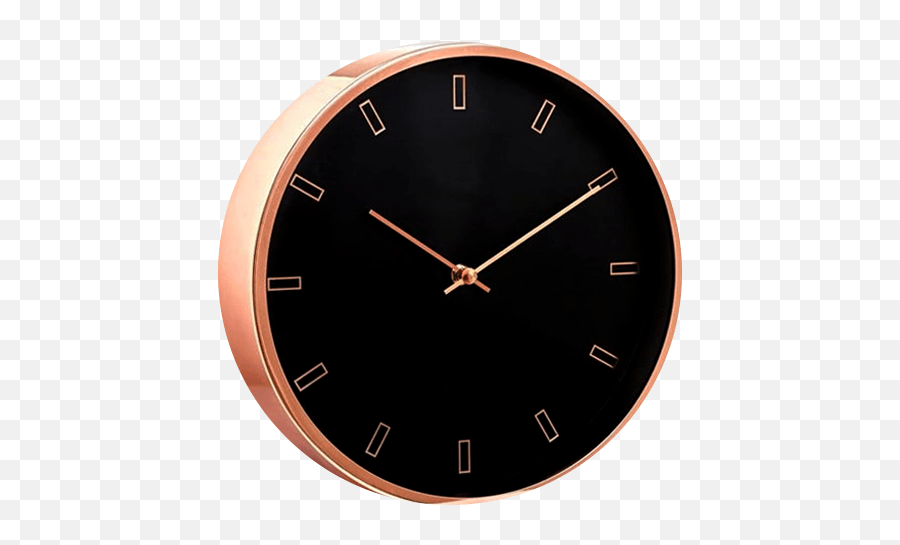 Rose Gold Clock Widget Solid Png,Gold Clock Png free transparent